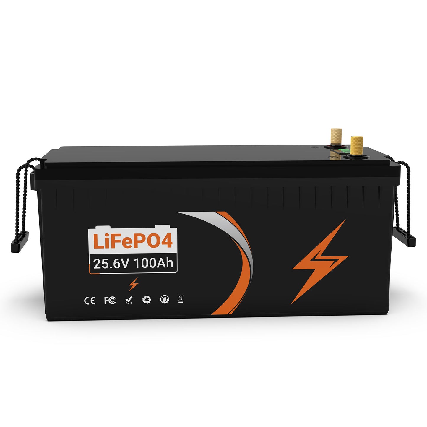 USA STOCK 25.6V100Ah Lifepo4 battery 100A BMS more than 4000 lifecycels for House, solar power, Camp, E-truck and backup power etc.