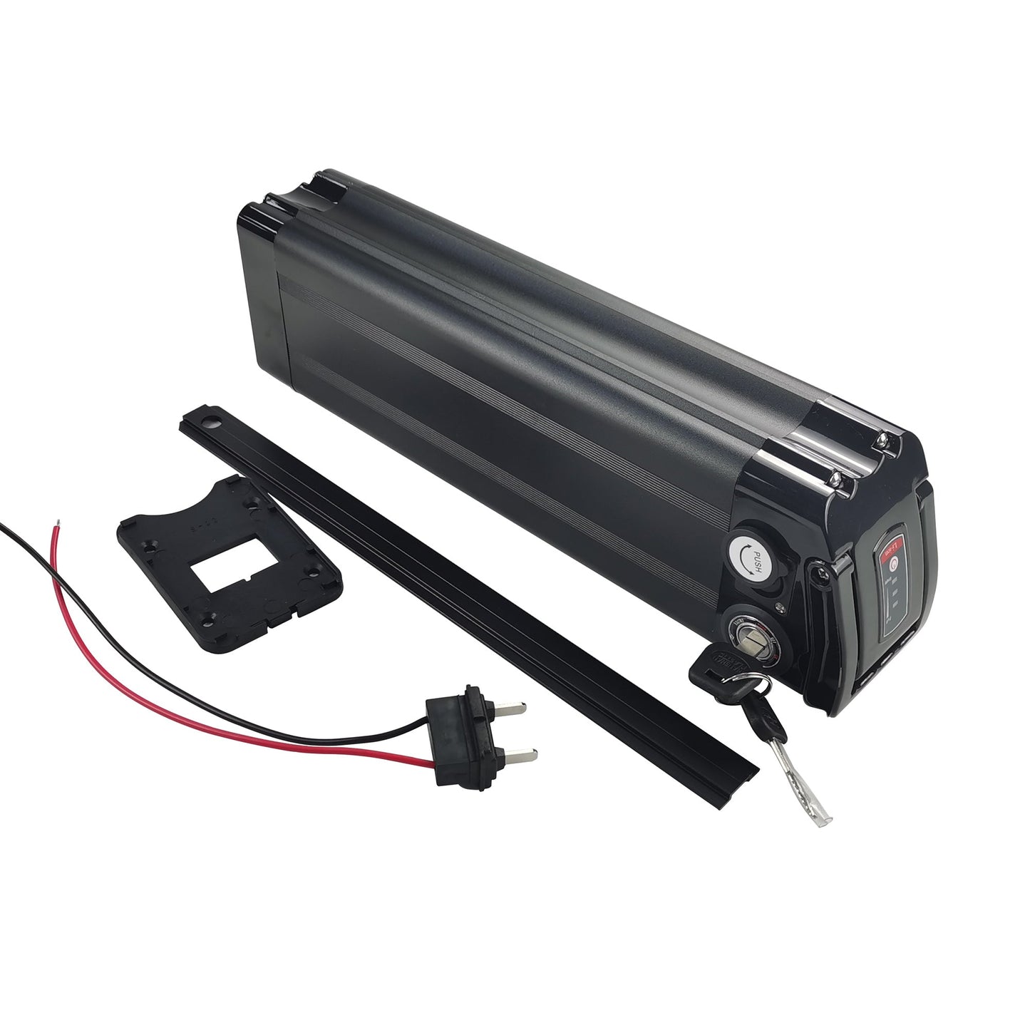 Spain Stock 36V17.5AH Silver Fish ebike battery Panasonic cell 25A BMS support 900W motor included 3A charger