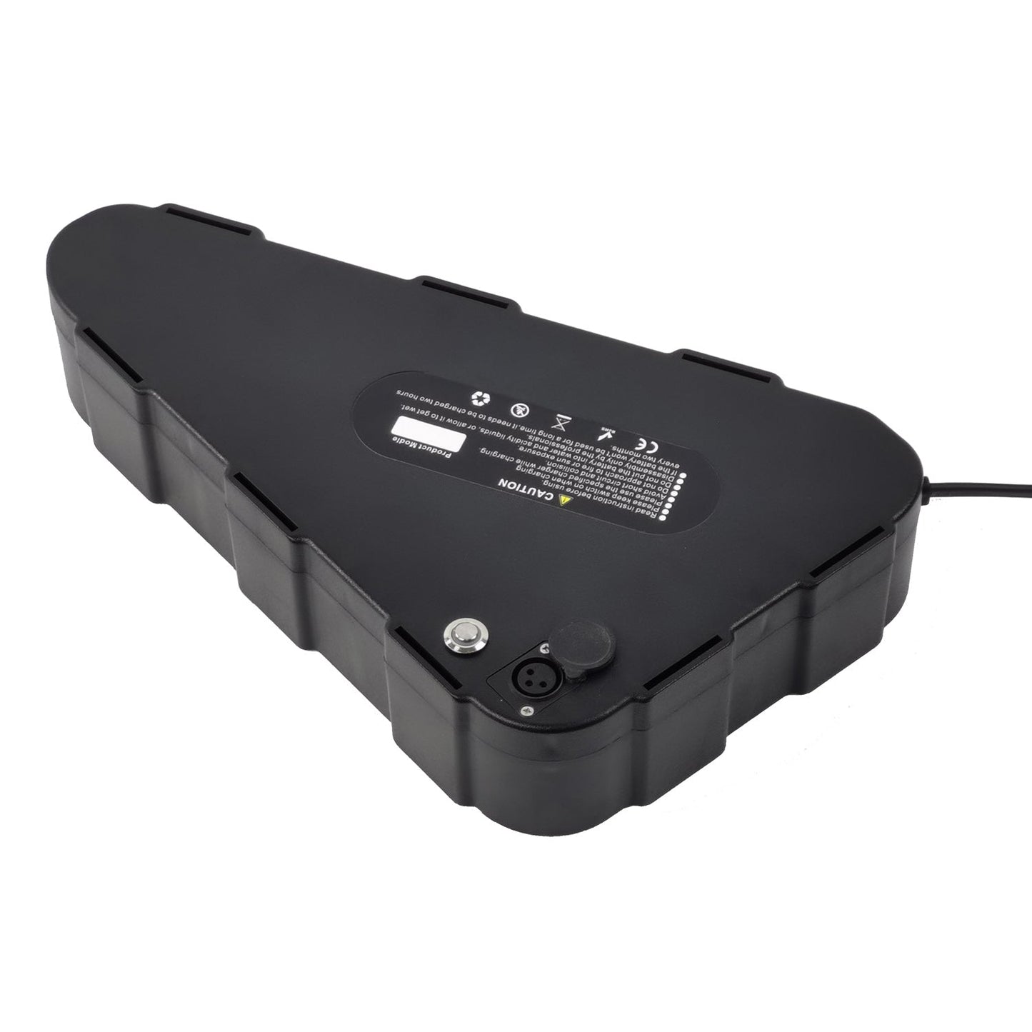 USA stock 52V28.8Ah Triangle ebike battery LG21700 A grade cecll 50A BMS with 4A charger, support 2600W motor, 12months warranty