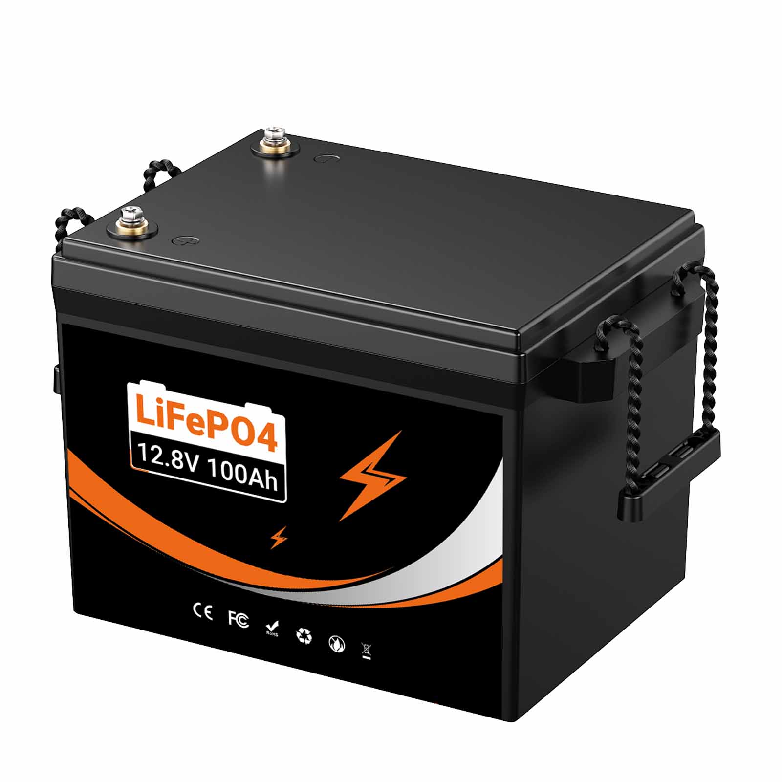 12.8V 100Ah Lifepo4 Battery for Caravans, Camping, Solar Home Systems, Boats