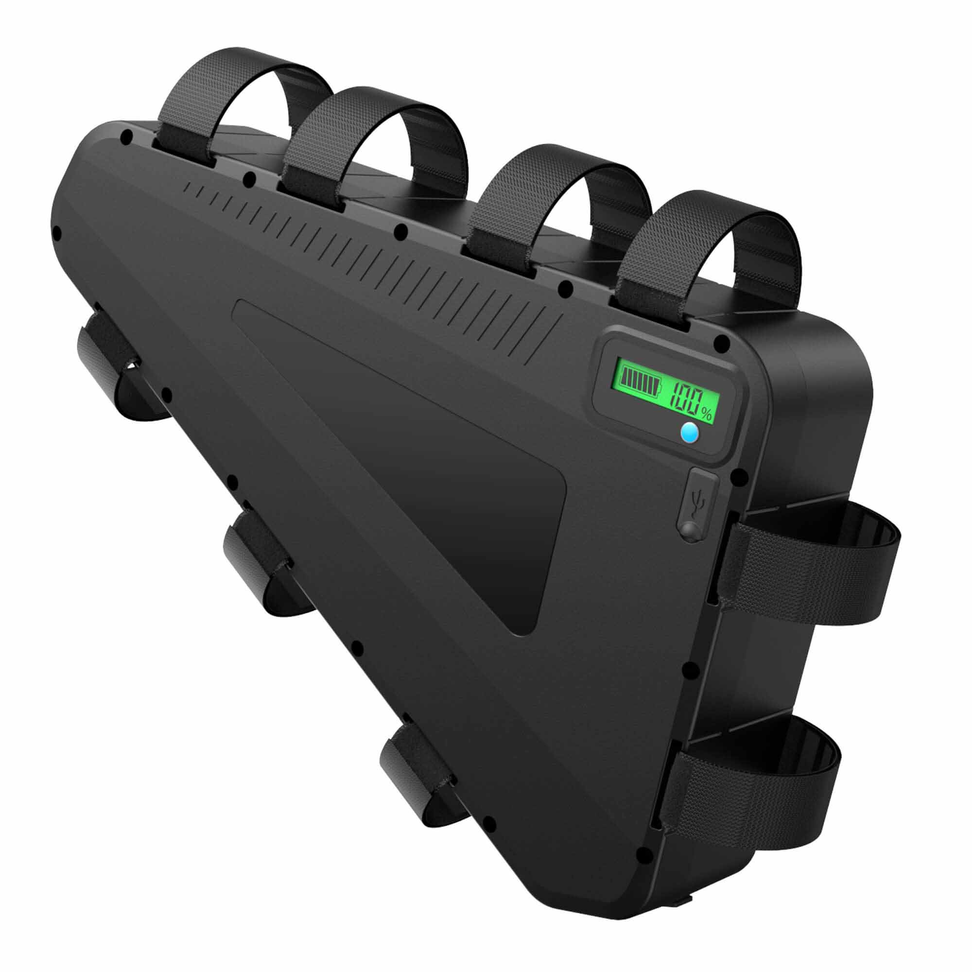 48V 28.8Ah Triangle E-Bike Battery LG 21700 Cells - Ultra Long Range for 500W-2400W Motor - UK Stock