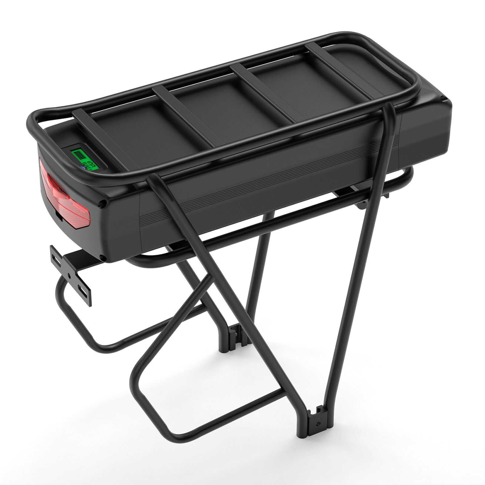 48V 31.2Ah LG21700 Rear Rack E-bike Battery