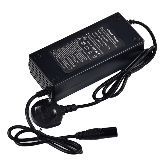 UK stock 58.8V4A li-ion battery charger for 52V battery