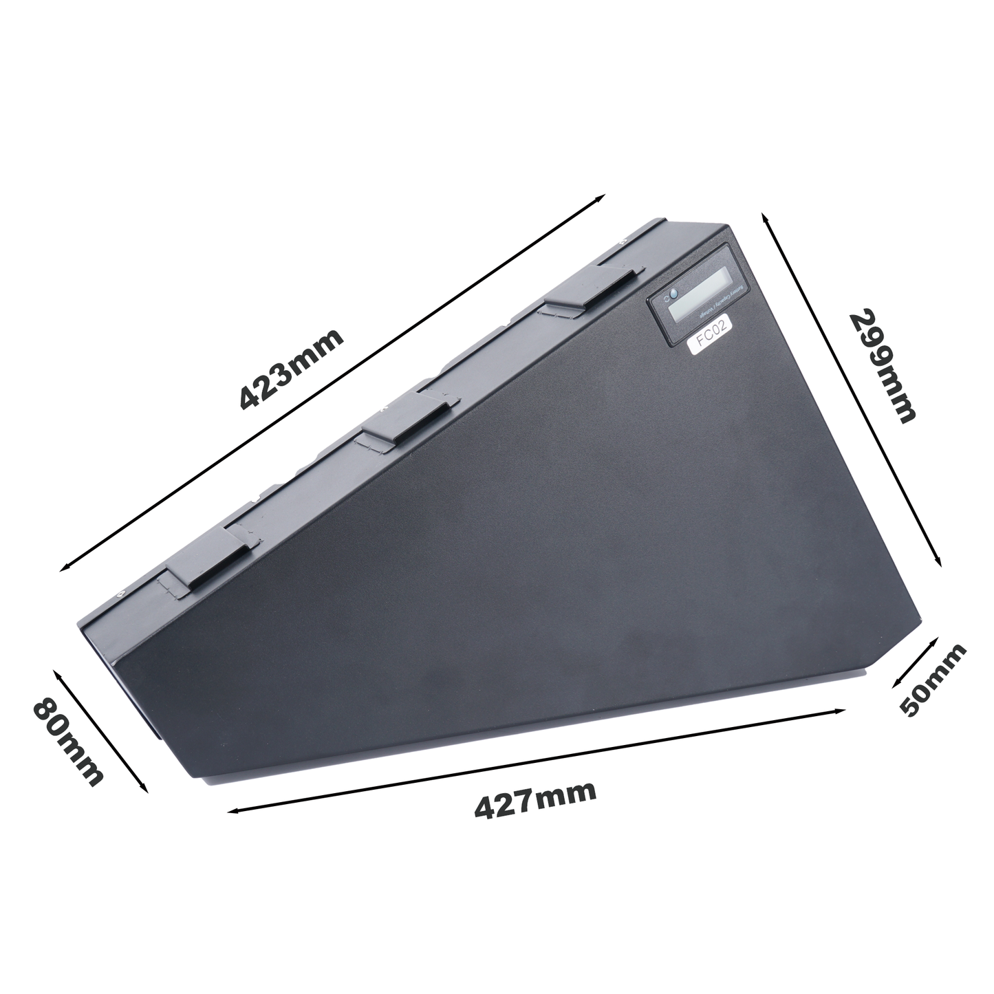 UK stock 72V30Ah Triangle ebike battery LG21700 cell 60A BMS with 4A charger, support 3500W motor, 12months warranty