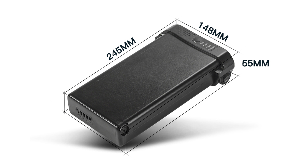 UK stock 24V14Ah Rear Rack ebike battery for Season Ansman MIFA Viking Lectro  Panasonic cell 25A BMS support 600W motor included 2A charger